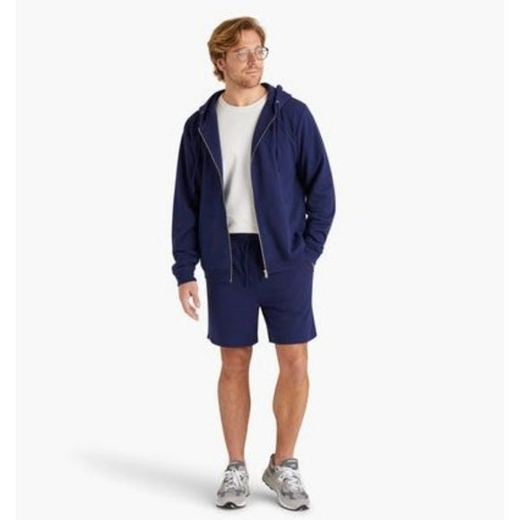 Hill House NWT The All-Gender Teddy Zip-Up in Navy size Medium - Picture 7 of 7